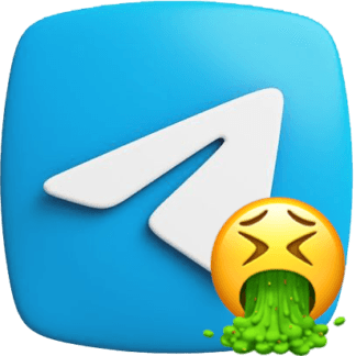 Telegram Reactions + Views [Face Vomiting]