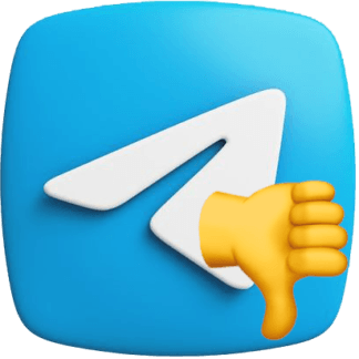 Telegram Reactions [Negative Mix]