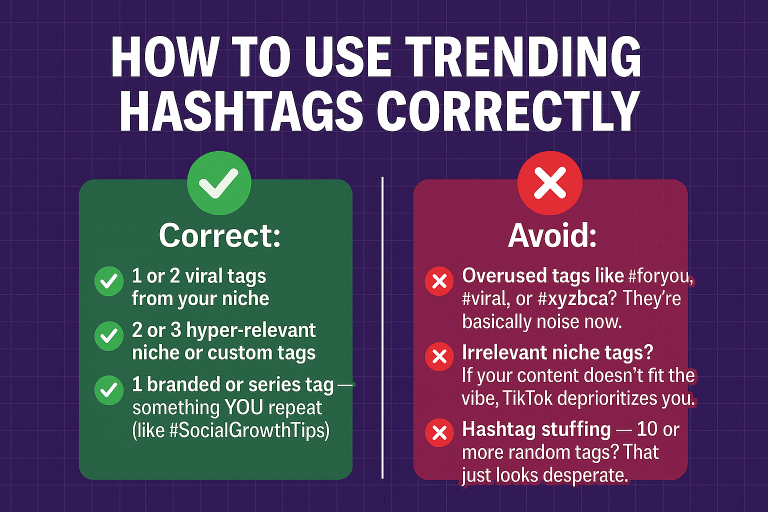 How to Use Trending Hashtags Correctly