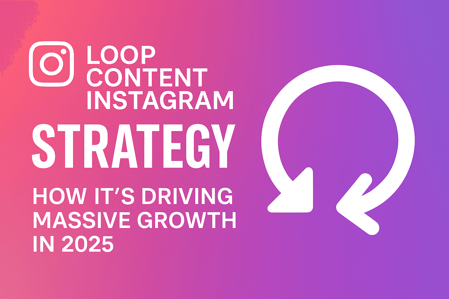 How Loop Content Instagram Tactics Are Skyrocketing Growth in 2025