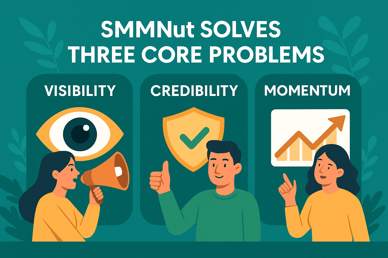 smmnut solve 3 core problems