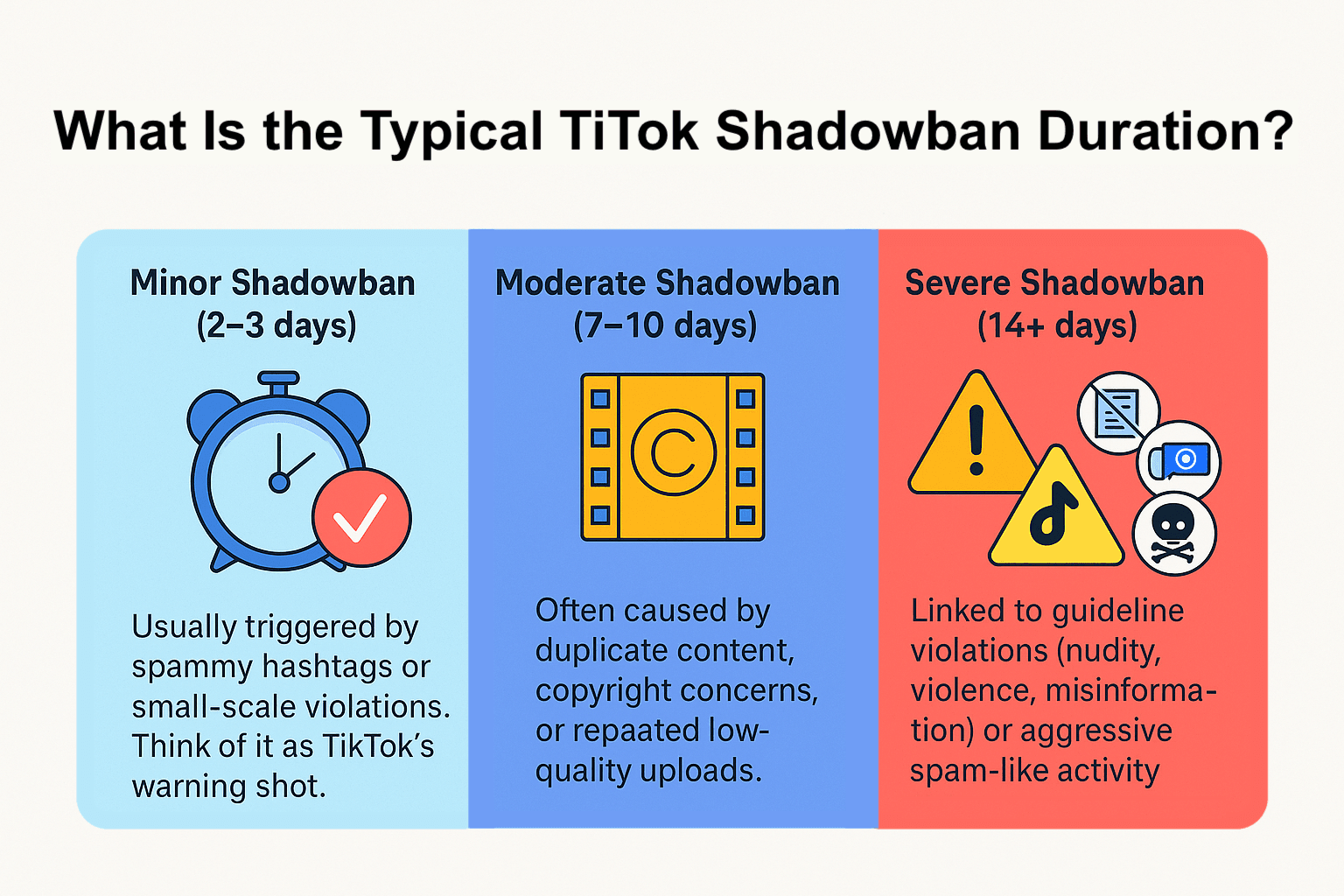 What Is the Typical TiTok Shadowban Duration
