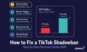 how to fix tiktok shadowban