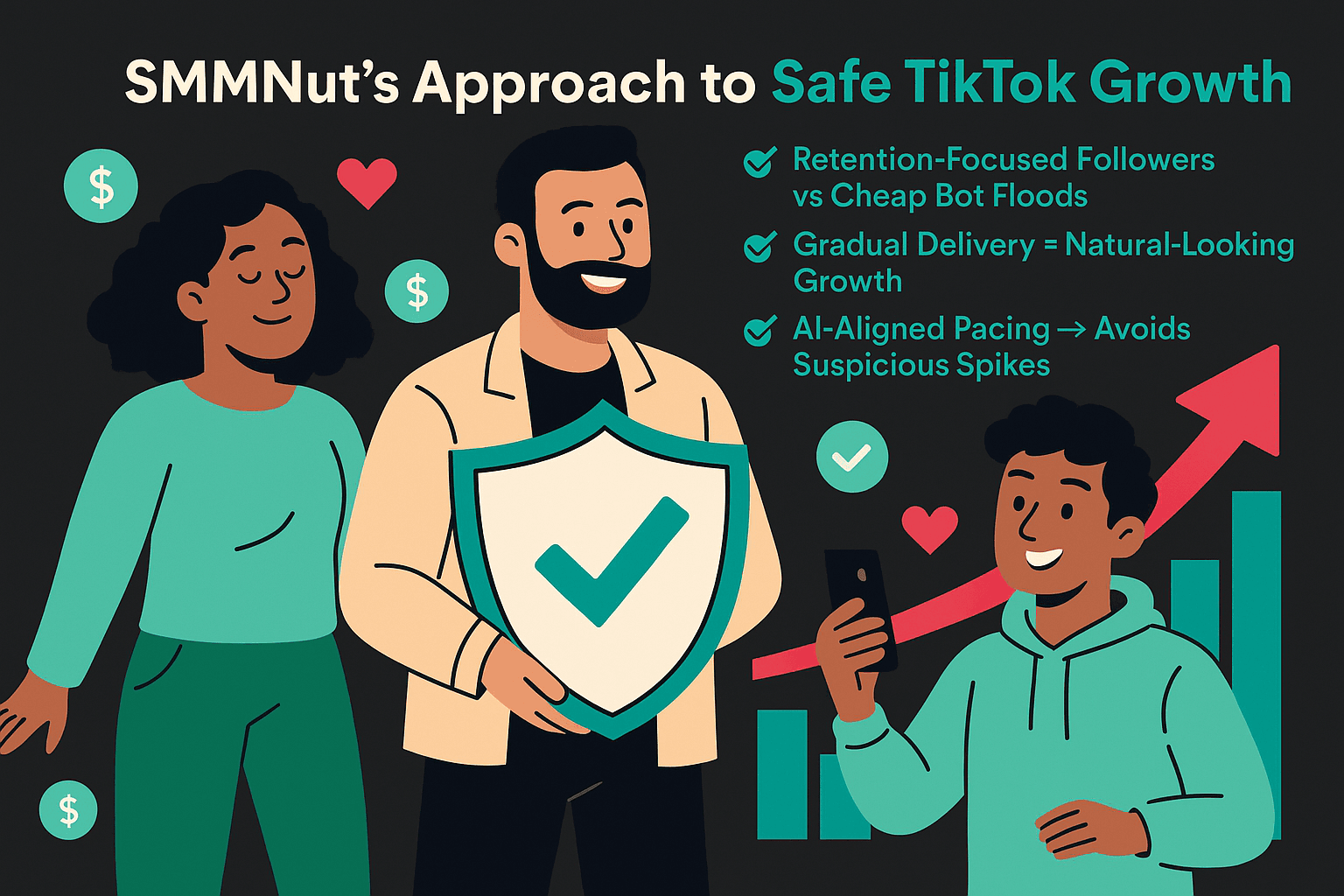 SMMNut’s Approach to Safe TikTok Growth