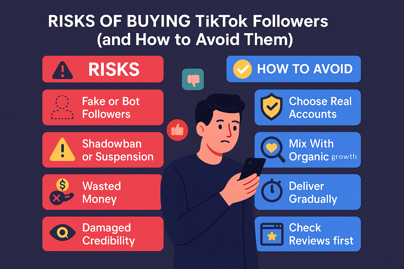 Risks of Buying TikTok Followers (and How to Avoid Them)
