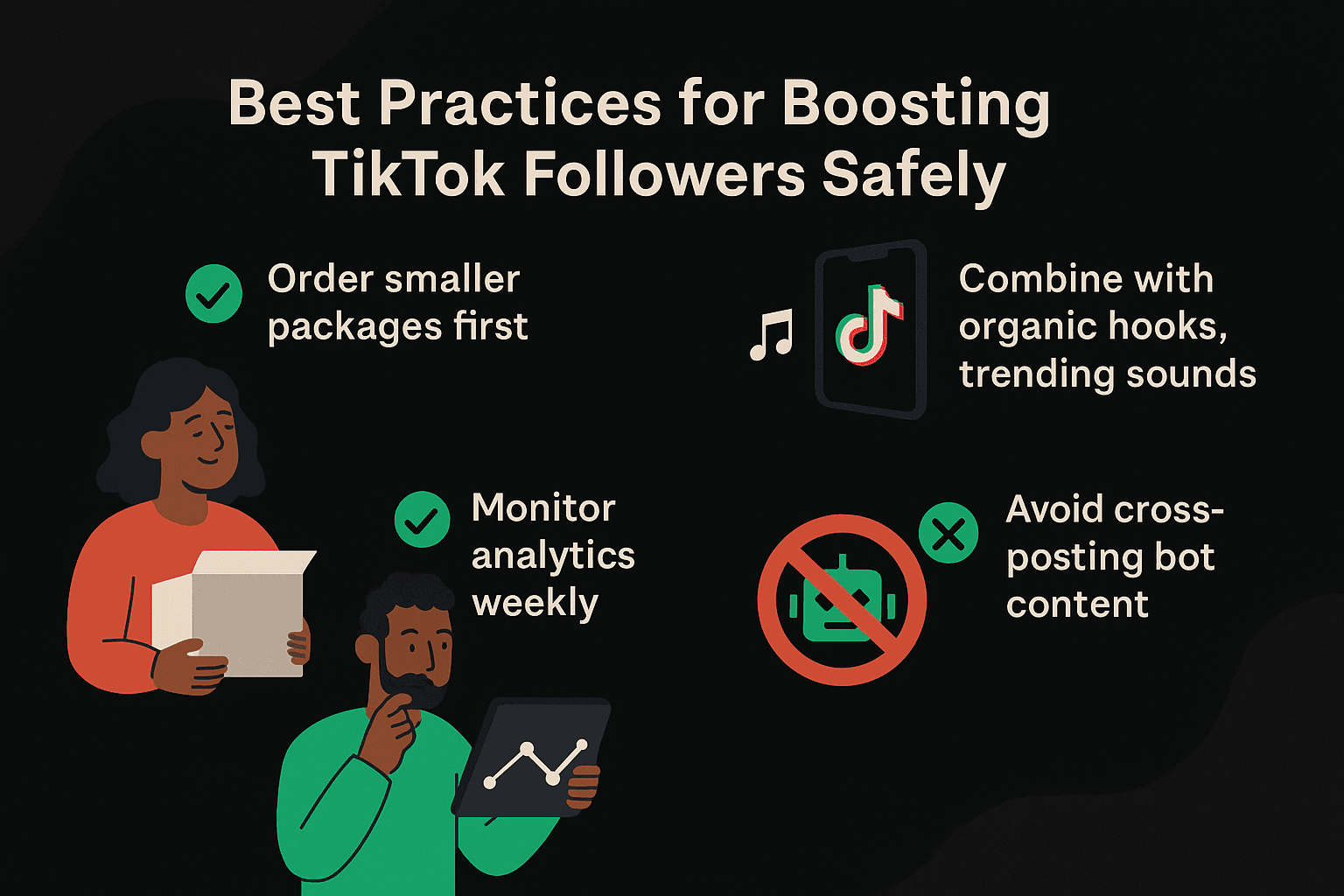 Best Practices for Boost TikTok Followers Safely