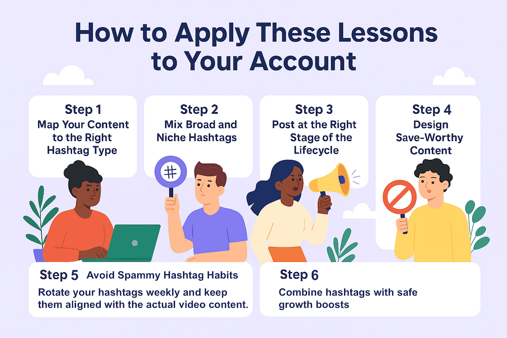 How to Apply Viral TikTok Hashtags Case Studies to Your Account