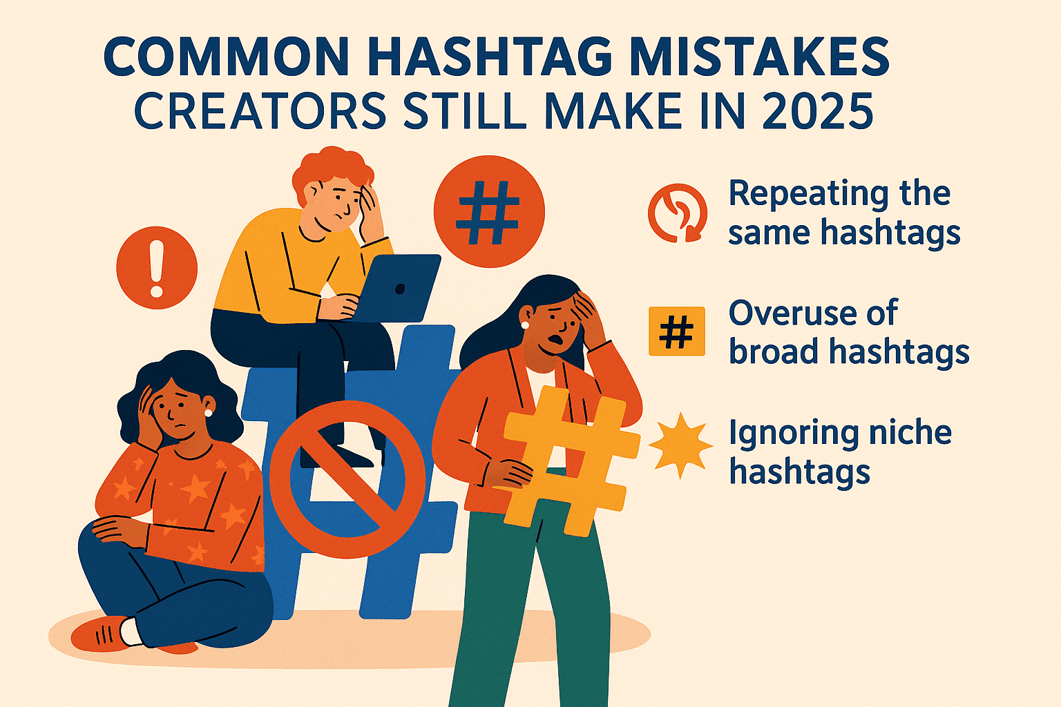 Common Hashtag Mistakes Creators Still Make