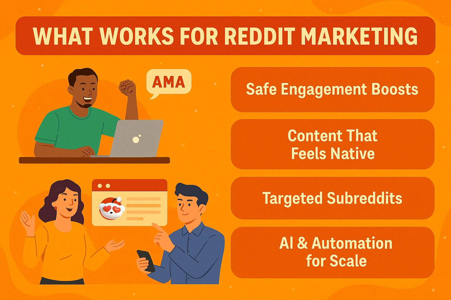 What Works for reddit marketing in 2025