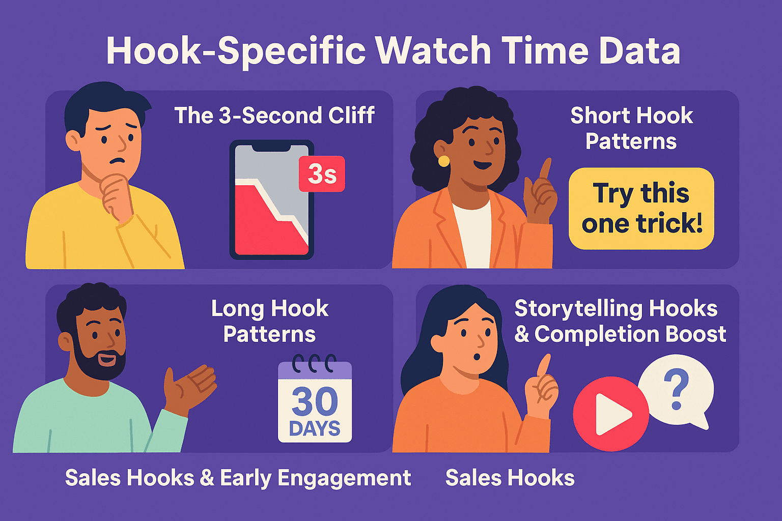 Hook-Specific Watch Time Data