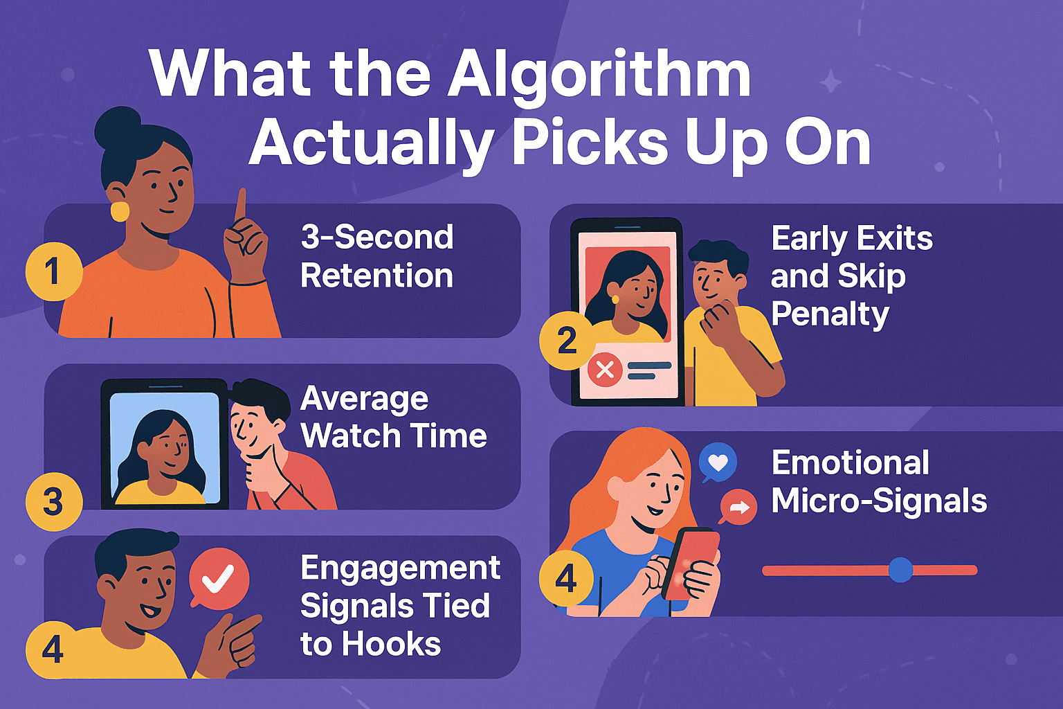 What the Algorithm Actually Picks Up On