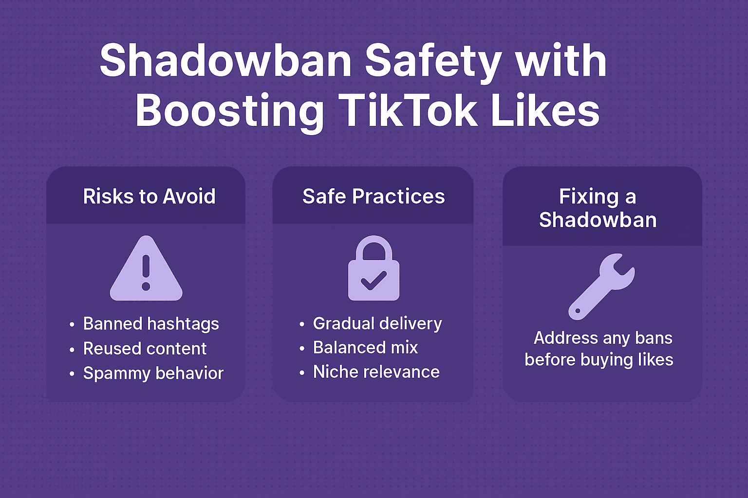 Shadowban Safety & Buying Likes