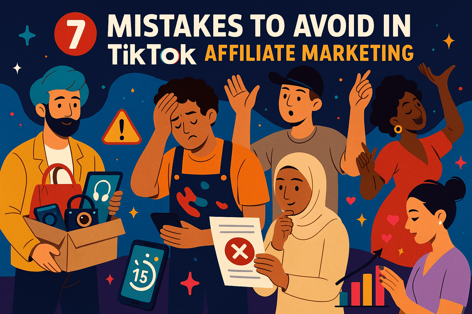 Common Mistakes to Avoid in TikTok Affiliate Marketing