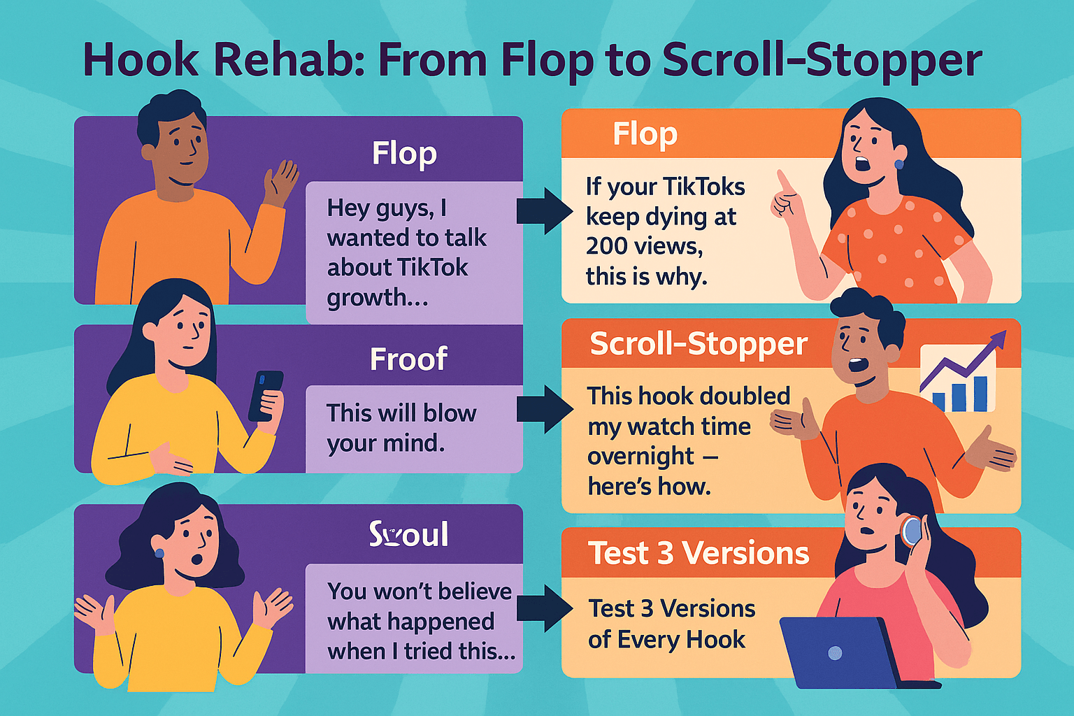 Hook Rehab: From Flop to Scroll-Stopper