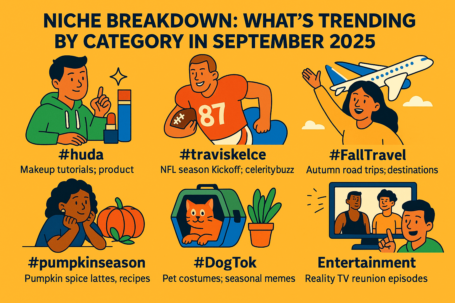 Trending TikTok Hashtags September 2025