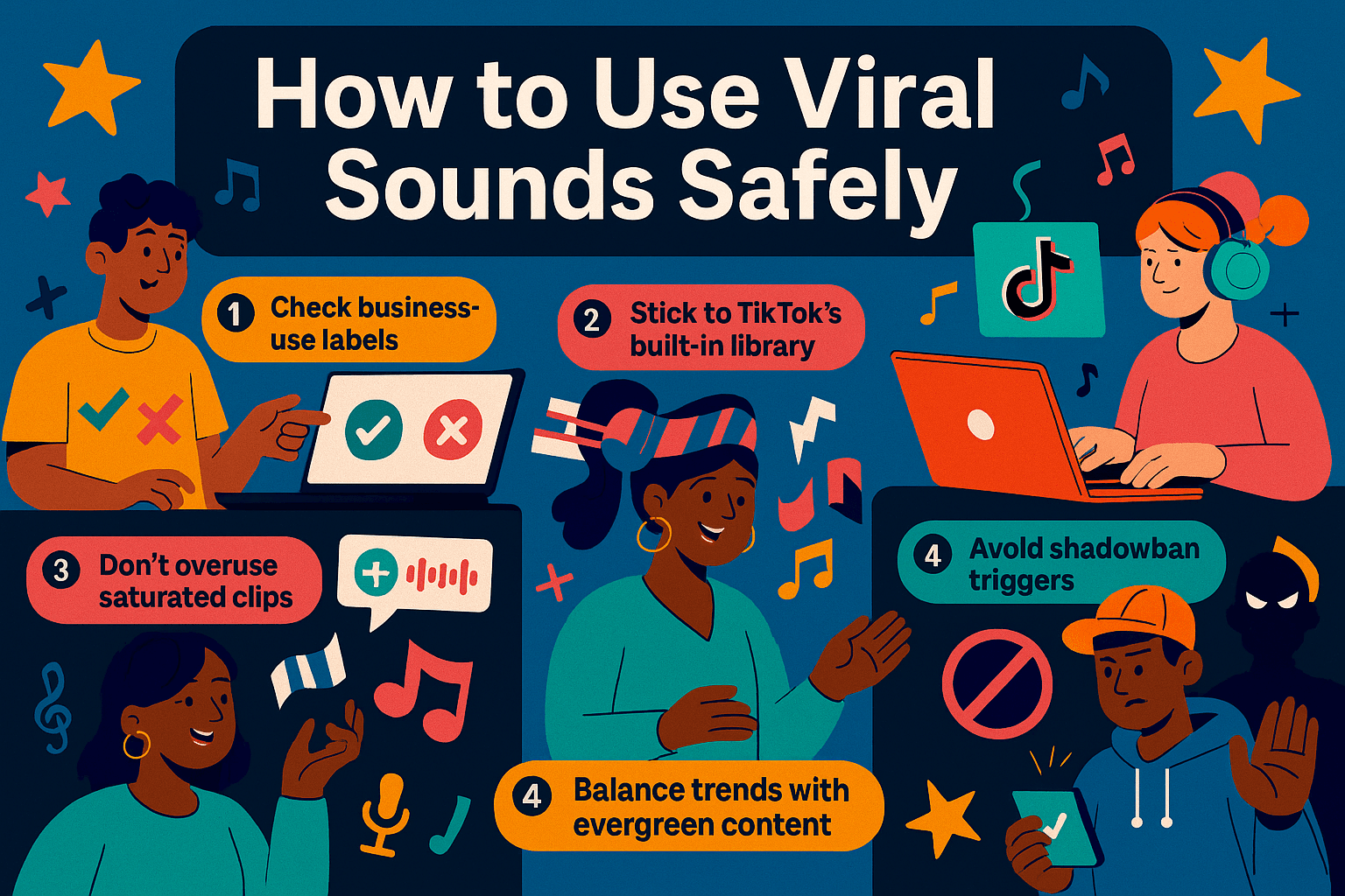 How to Use Viral Sounds Safely