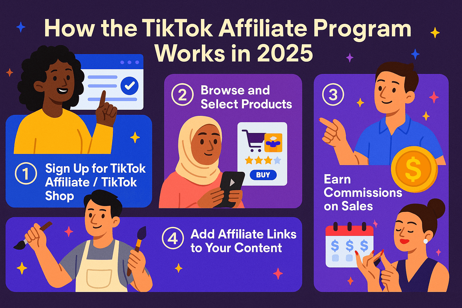 How the TikTok Affiliate Program Works in 2025