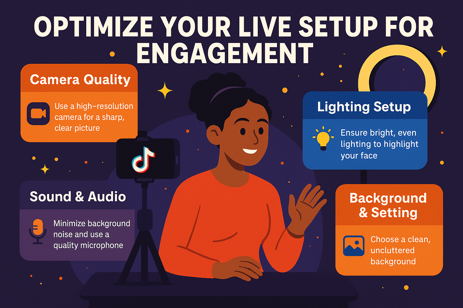 TikTok Live Growth Hack 1: Optimize Your Live Setup for Engagement
