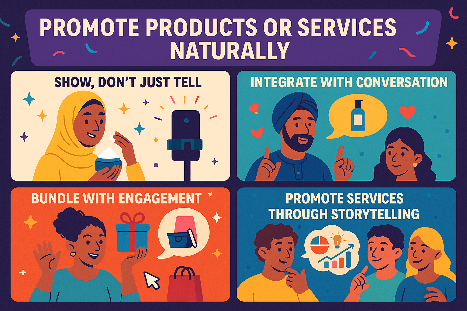 Promote Products or Services Naturally