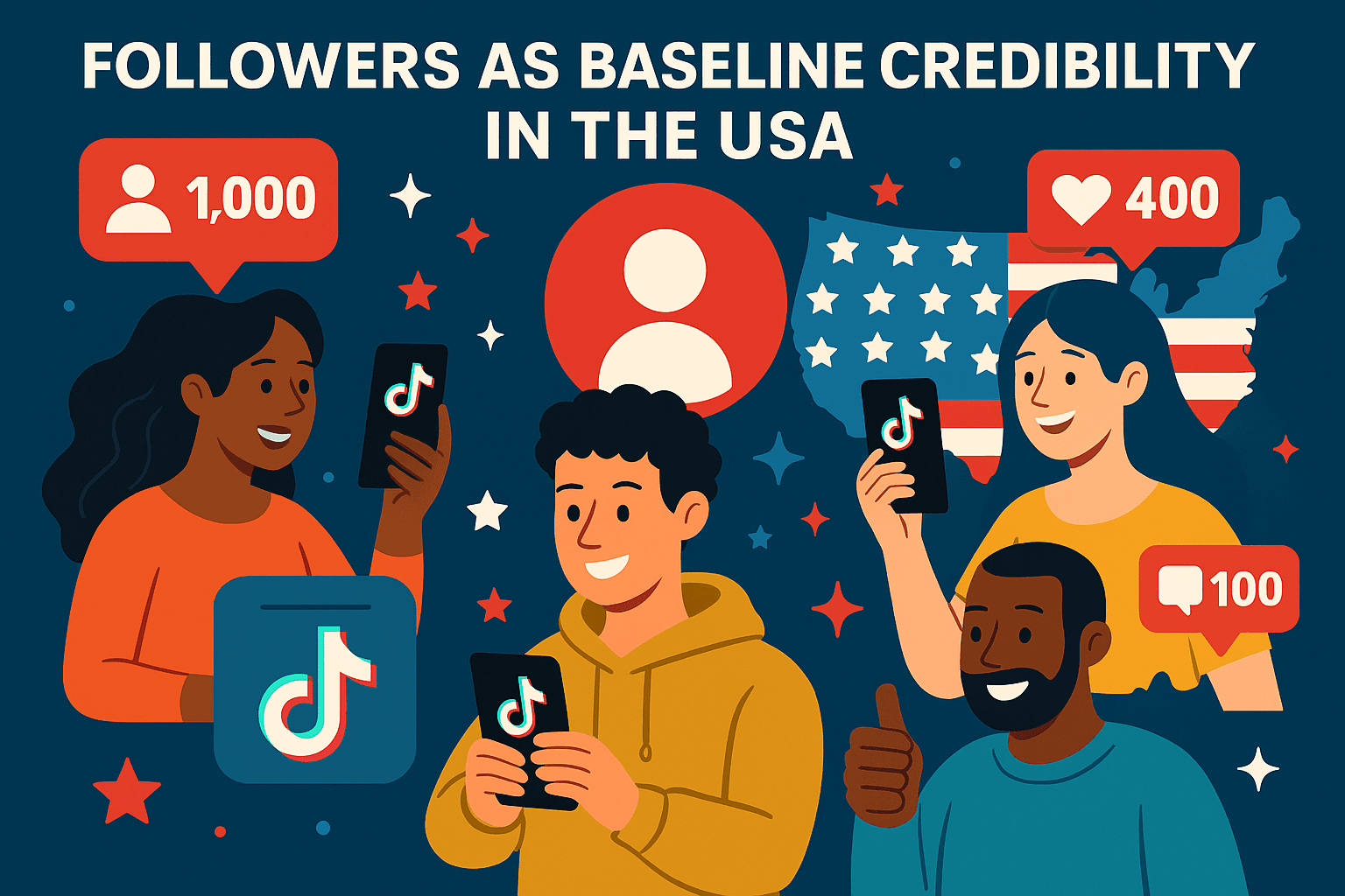 real American followers build credibility inside the U.S. market