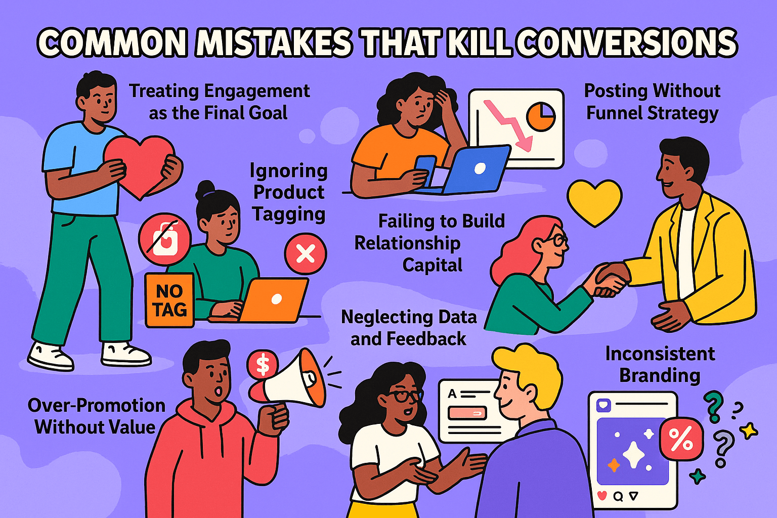 Common Mistakes That Kill Instagram Conversions