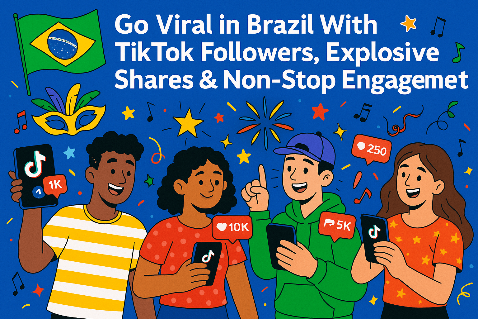 Brazilian TikTok followers