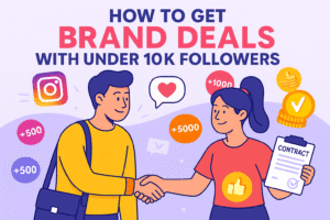 How to Get Brand Deals Under 10K Followers