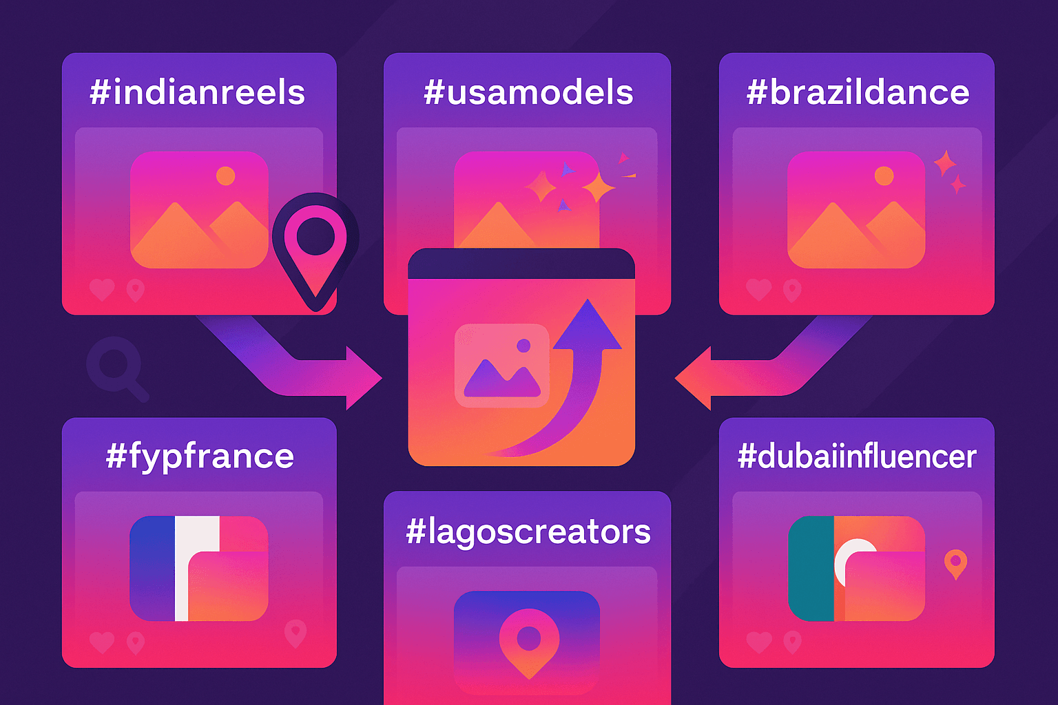 Local Followers Improve Hashtag Ranking