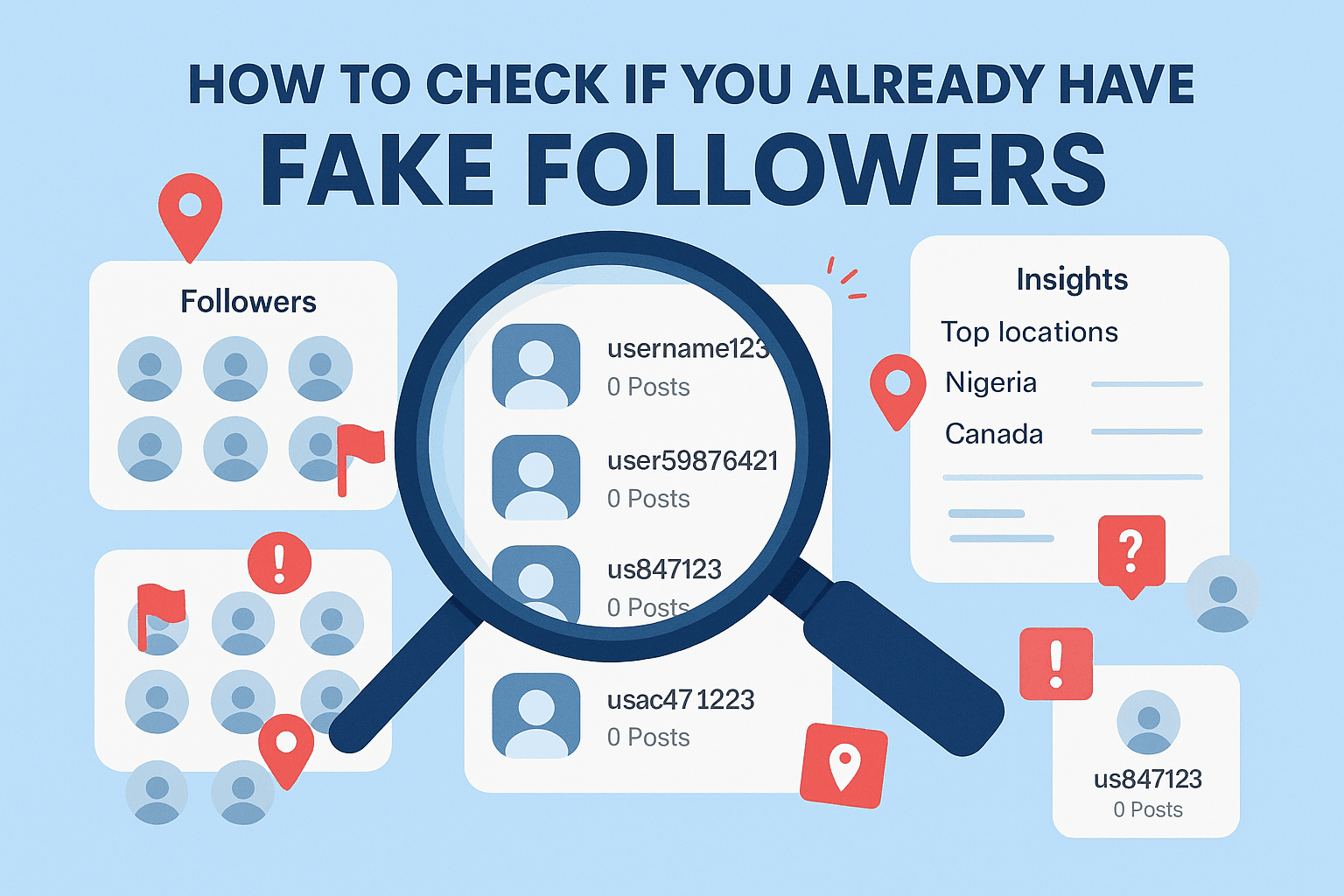 Many creators don’t realize they’ve already accumulated fake followers — either from buying cheap packages in the past, using unsafe apps, or receiving bot followers after going viral. Here’s how to verify whether your account has already been damaged and what warning signs to look for.