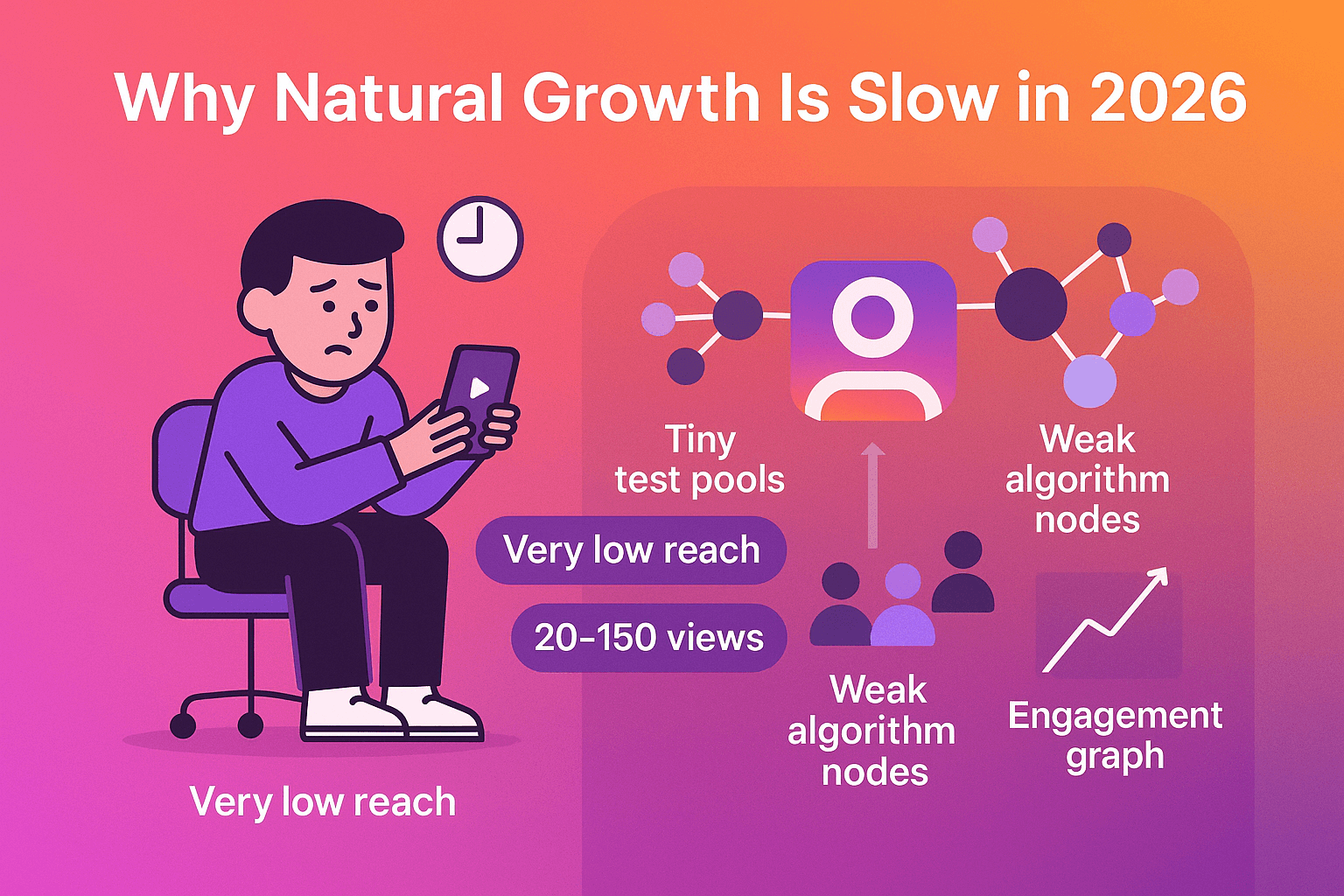 Buying Instagram followers and growing naturally are not enemies.