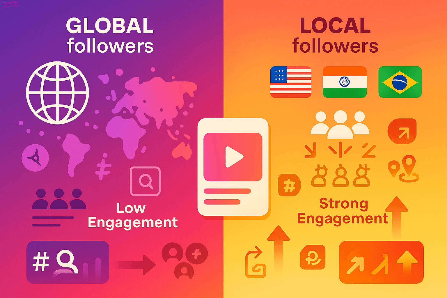 Why Buying Local Followers Works Better Than Buying Global Followers