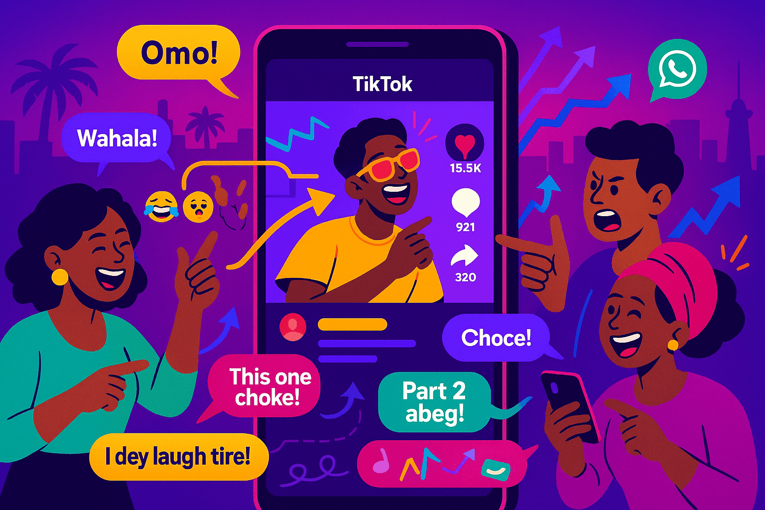 How Nigerian TikTok Comment Culture Drives Viral Conversations