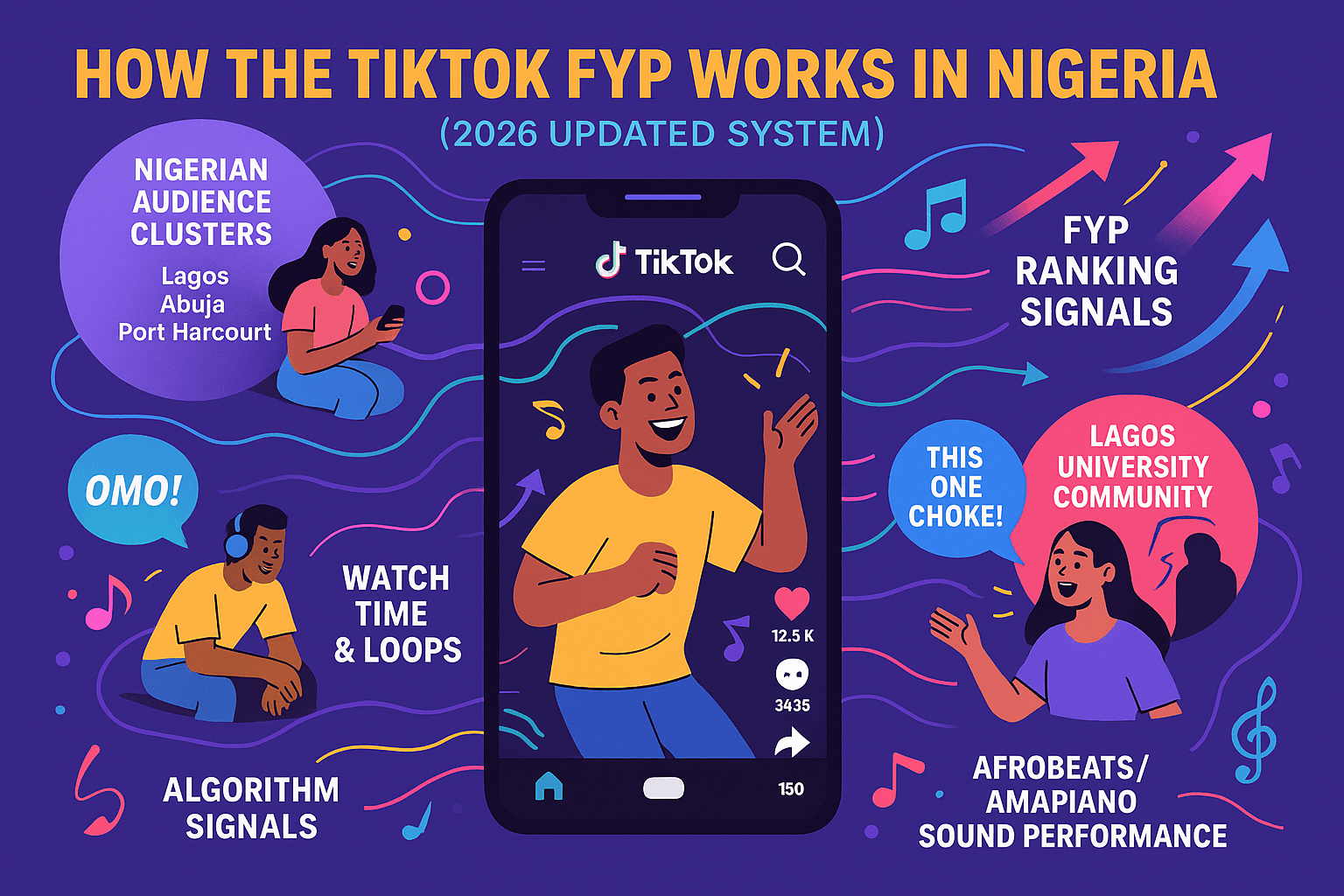 How the TikTok FYP Works in Nigeria
