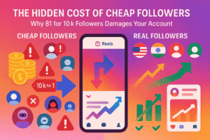 The Hidden Cost of Cheap Followers: Why $1 for 10k Followers Damages Your Instagram Account