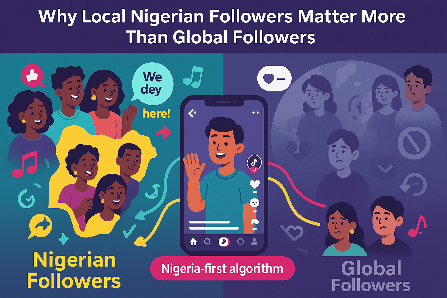Why Local Nigerian Followers Matter More Than Global Followers