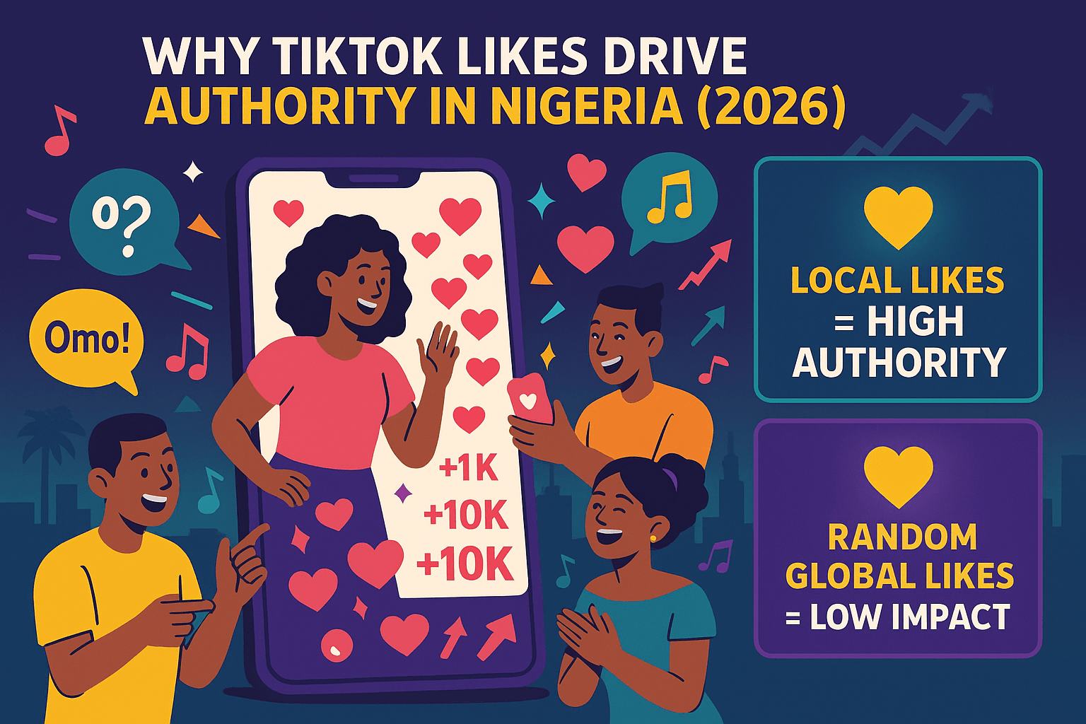 Why TikTok Likes Drive Authority in Nigeria