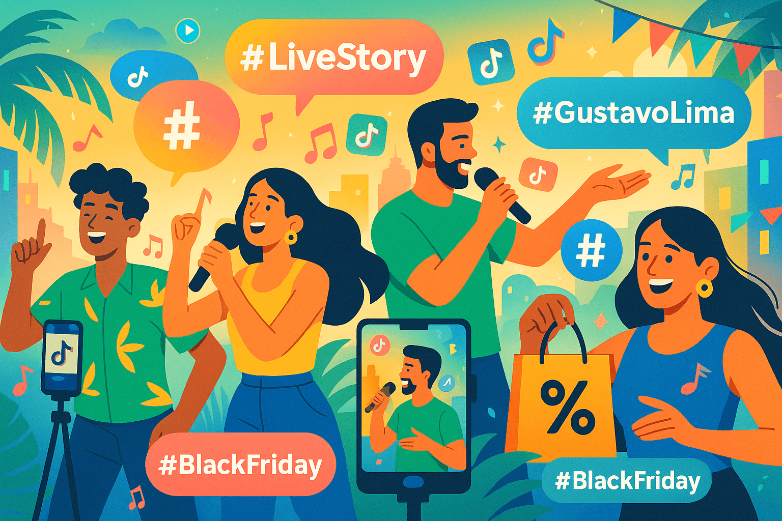 Brazil Trending TikTok Hashtags November 2025