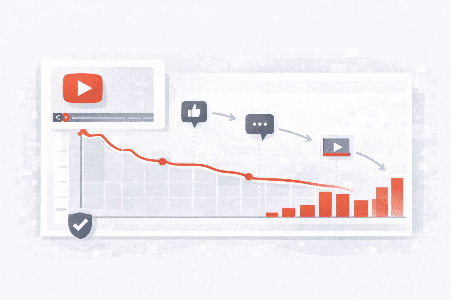 Real vs fake YouTube views explained. Learn how YouTube evaluates view quality in 2026, how fake views affect retention, and what actually puts channels at risk.