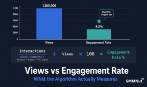 TikTok Views vs Engagement Rate
